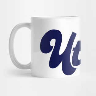 Utica Blue Mug